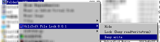 How to deny delete folder