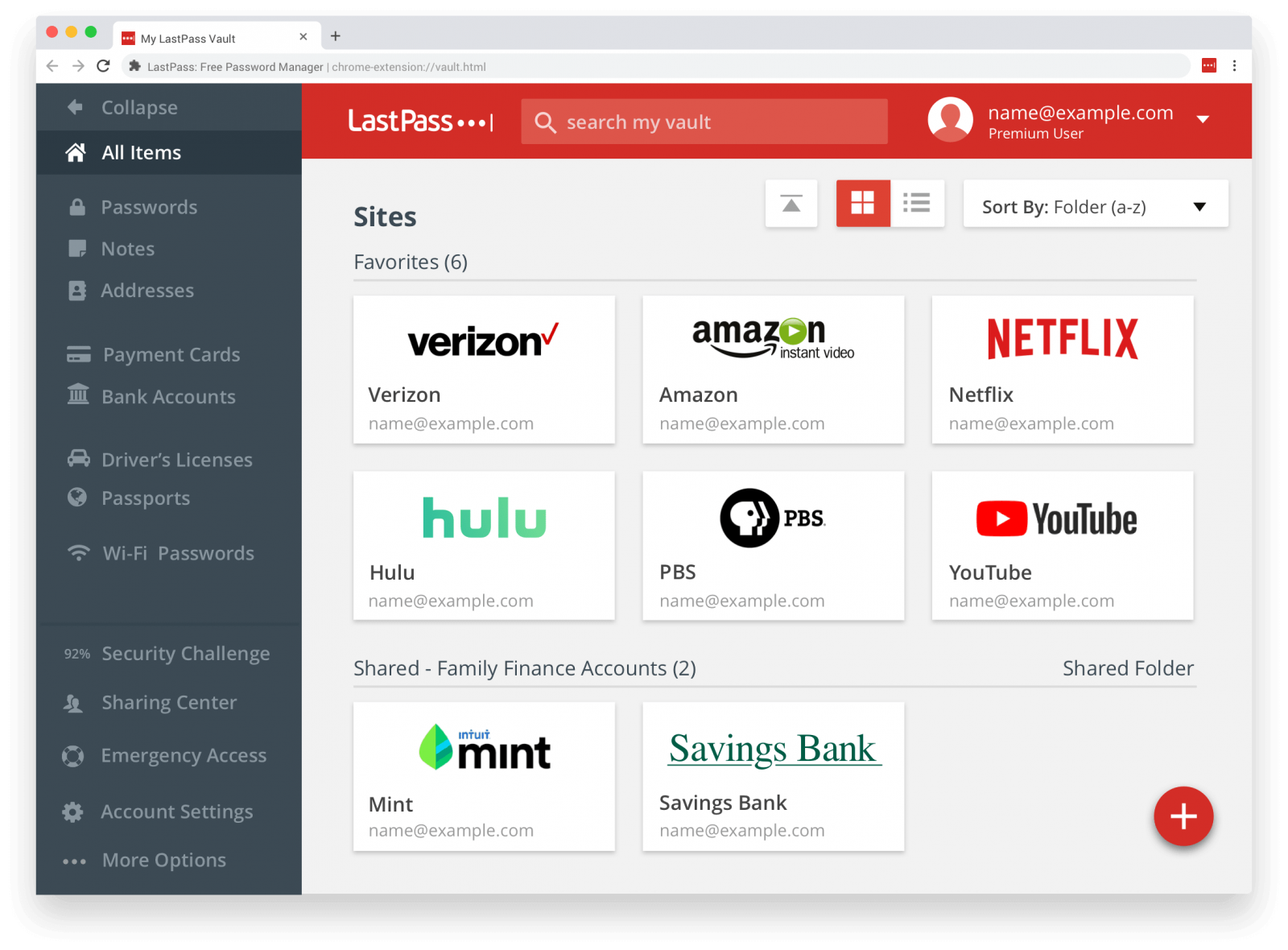 folder encryption software - lastpass