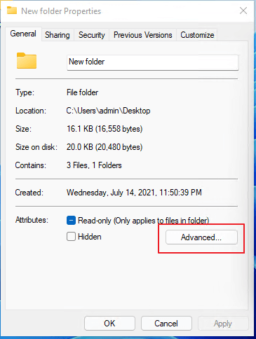 password protect a folder without software via properties-4