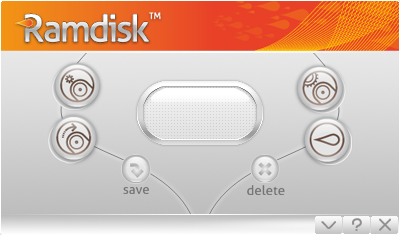 GiliSoft RAM Disk software interface