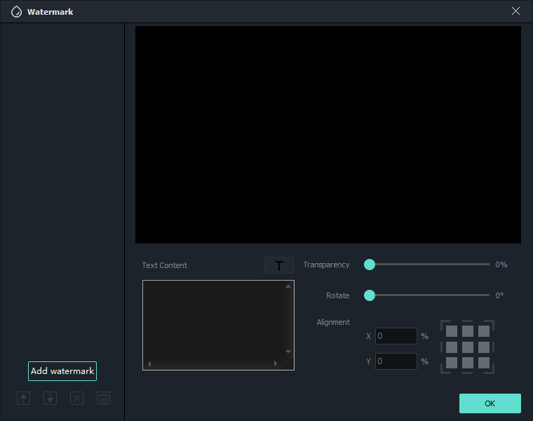 Add watermark while recording