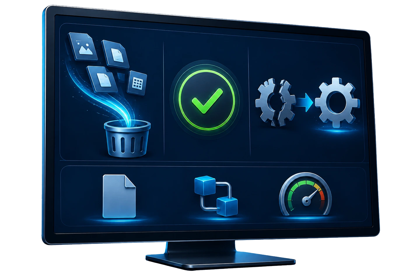 GiliSoft Total Repair diagnose the image before trying a repair illustration